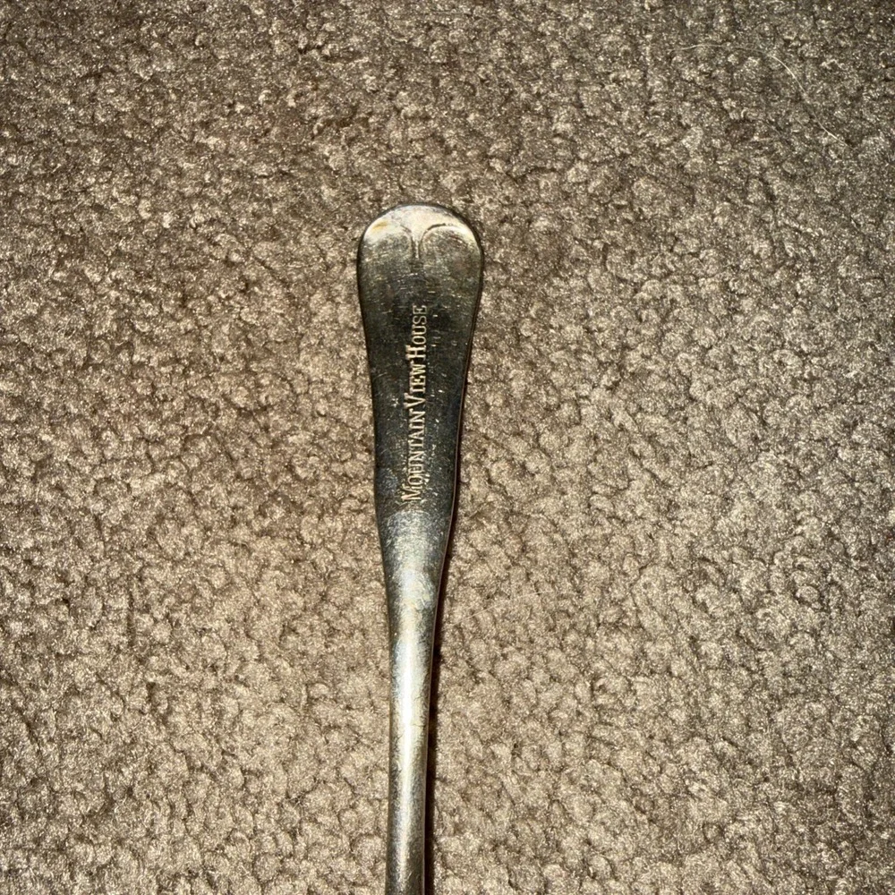 Vintage Meriden Brita Co XII Fork, Mountain View House Souvenir, New Hampshire